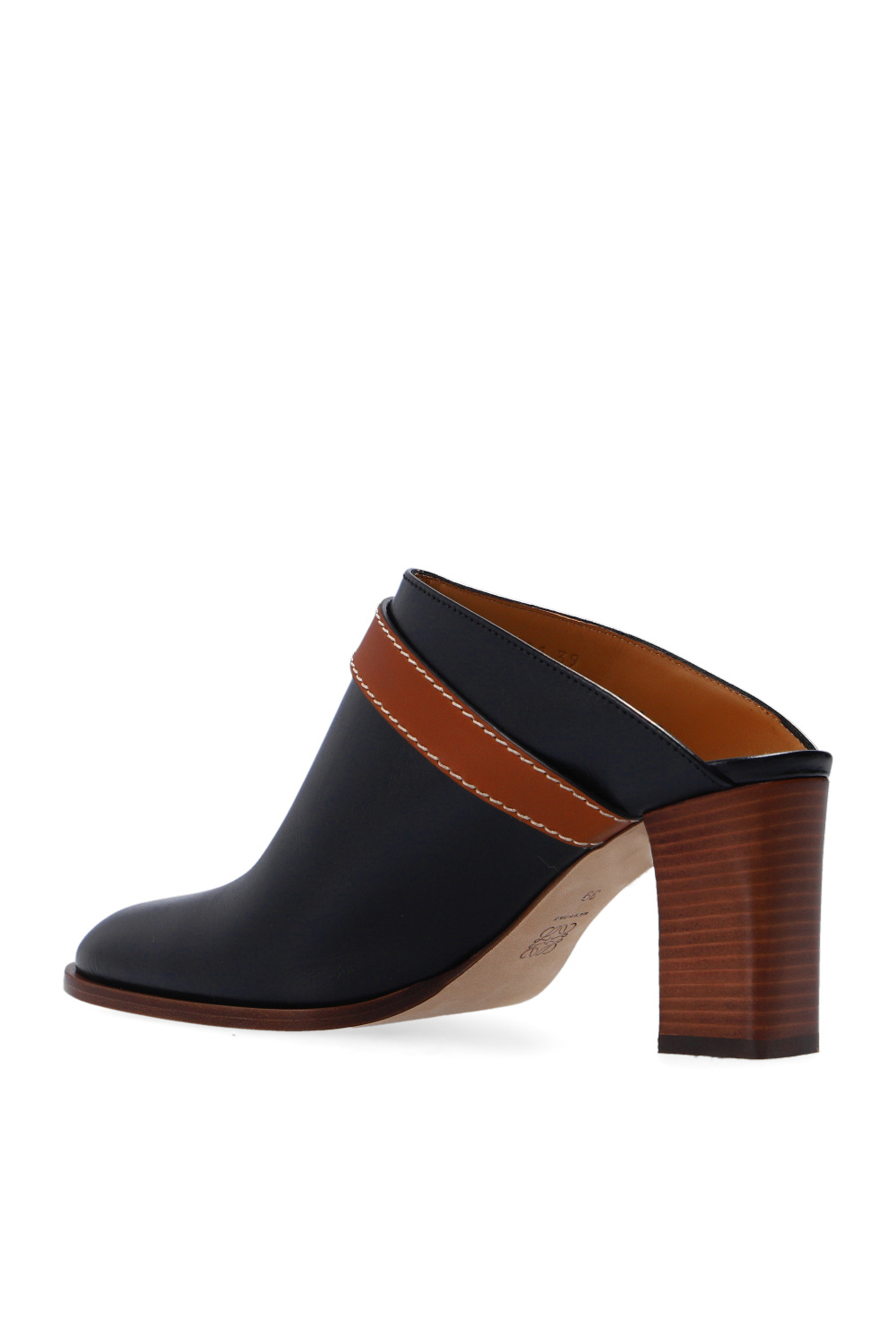 loewe Clutch Leather mules